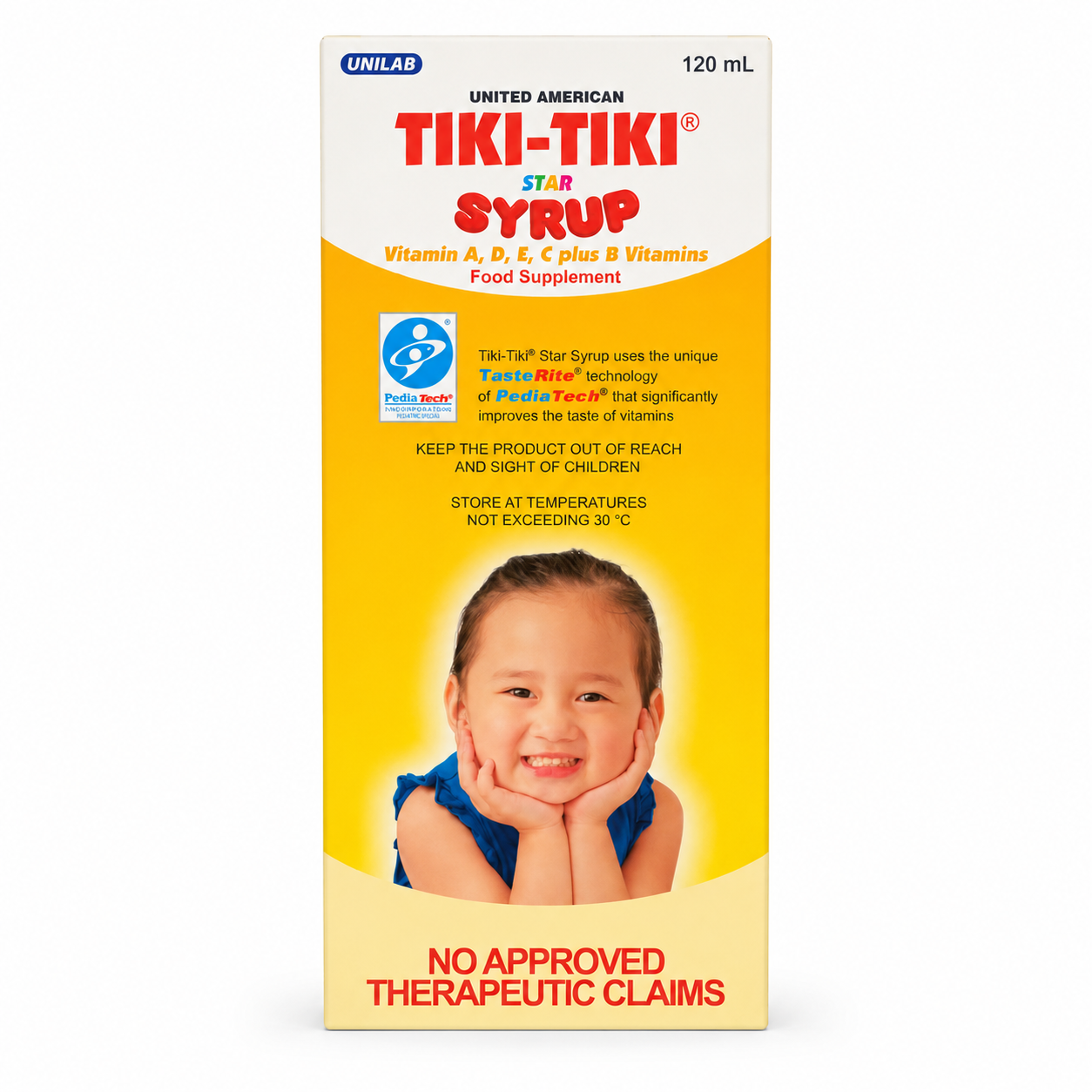 TIKI-TIKI Star Syrup 120 ml ( 1 - 12 yrs old)