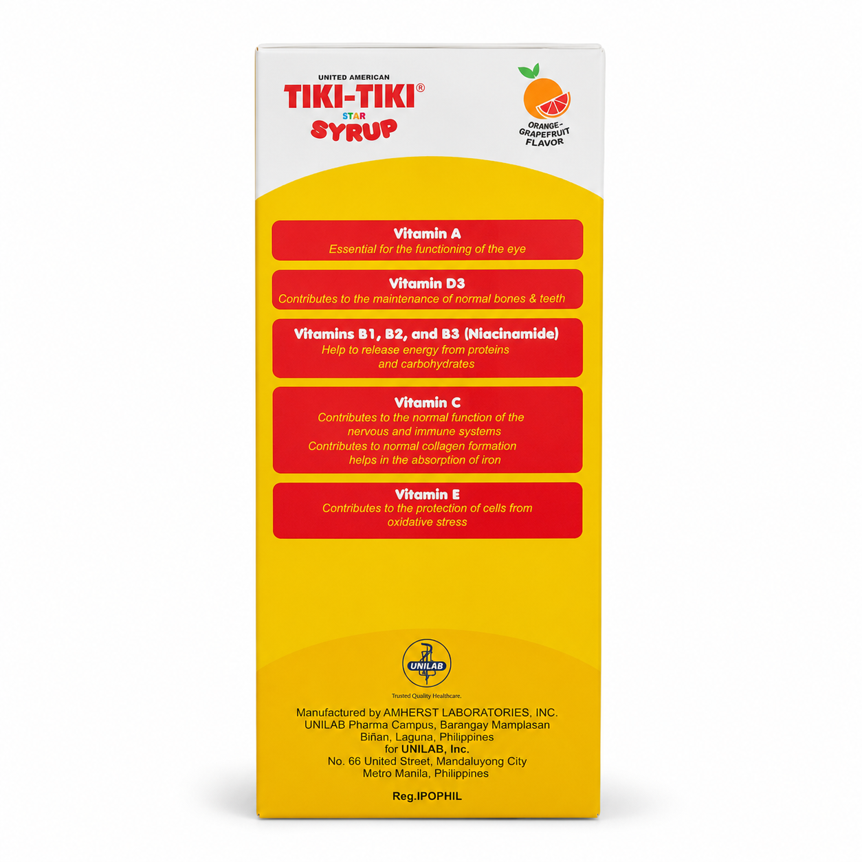 TIKI-TIKI Star Syrup 120 ml ( 1 - 12 yrs old)
