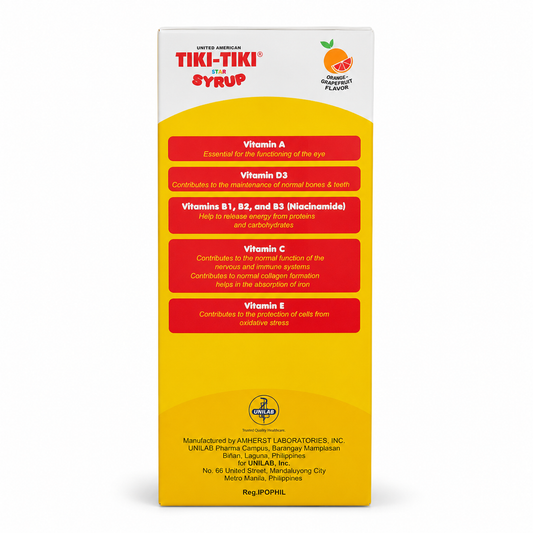 TIKI-TIKI Star Syrup 120 ml ( 1 - 12 yrs old)