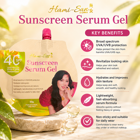 Hami-San Sunscreen Serum Gel SPF40