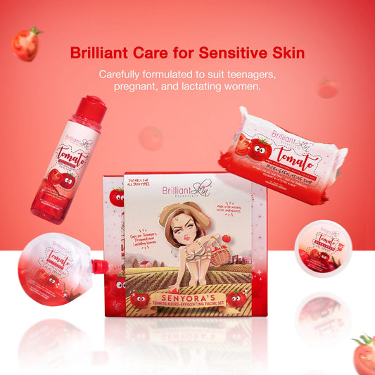 Brilliant Skin Tomato Micro-Exfoliating Set