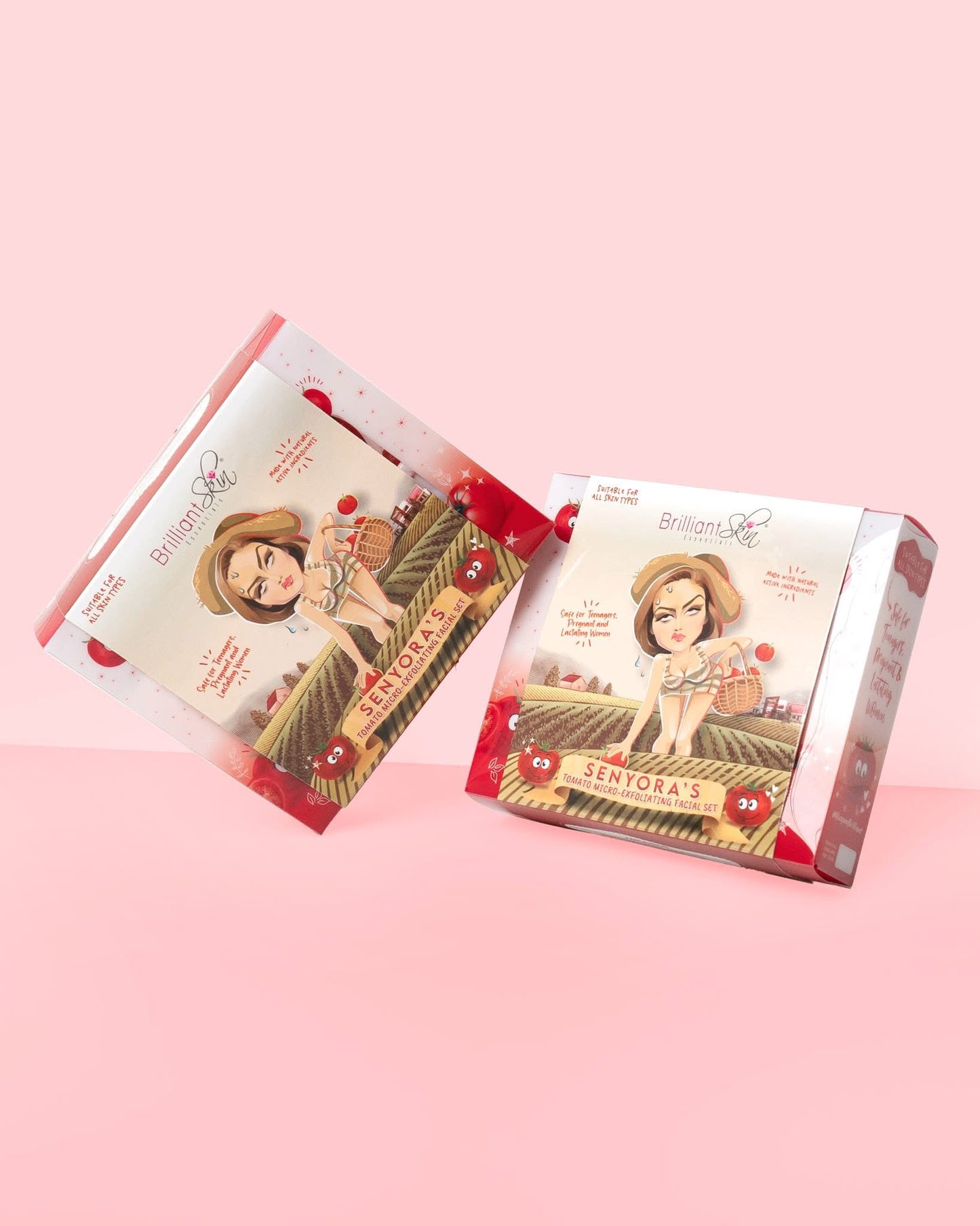 Brilliant Skin Tomato Micro-Exfoliating Set
