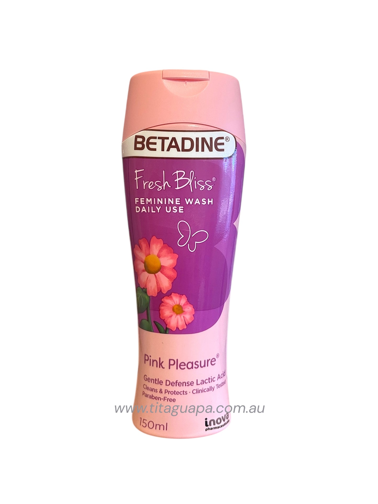 Betadine Fresh Bliss Feminine Wash Pink Pleasure 150ml