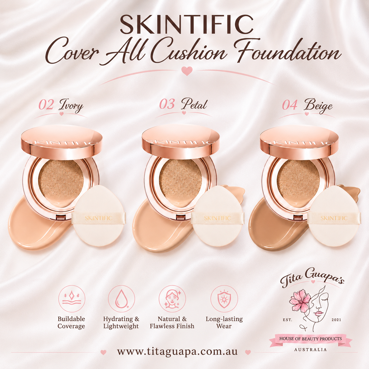 SKINTIFIC Cover All Perfect Cushion 11g