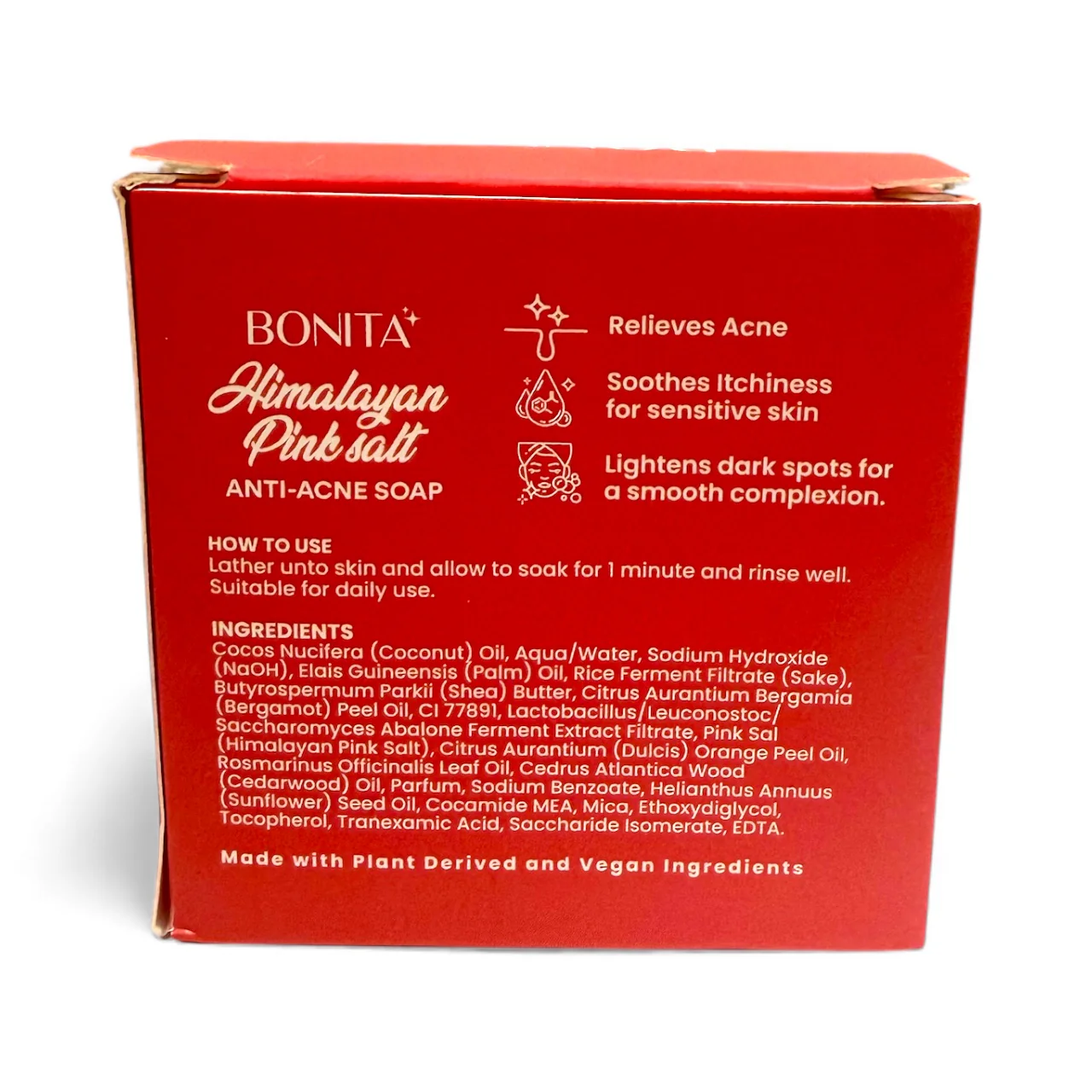 Bonita Himalayan Pink Salt Soap 80g