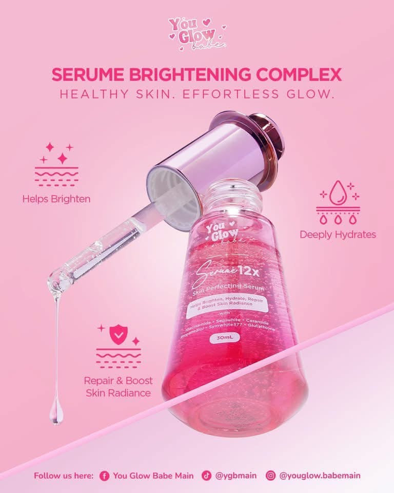 You Glow Babe Serumé 12X Skin Perfecting Serum – 30mL