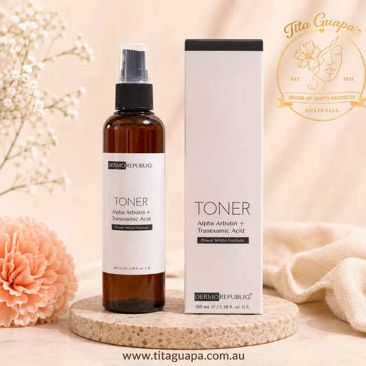 DERMO REPUBLIQ Alpha Arbutin + Tranexamic Acid Toner (100 mL)