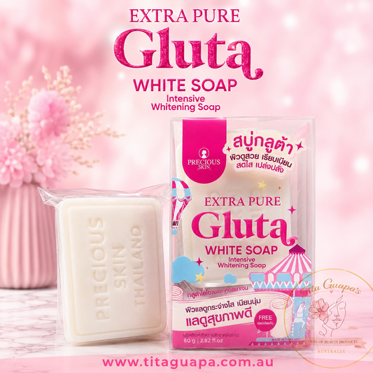 Extra Pure Gluta White Soap by Precious Skin 80g