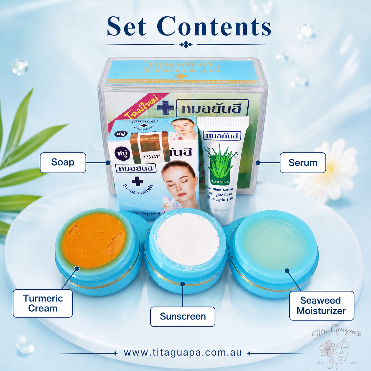 Dr. Yanhee Melasma Set - Blue