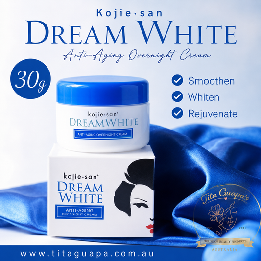Kojie San Dream White Anti-Aging Cream with Sunscreen SPF30 – 30g