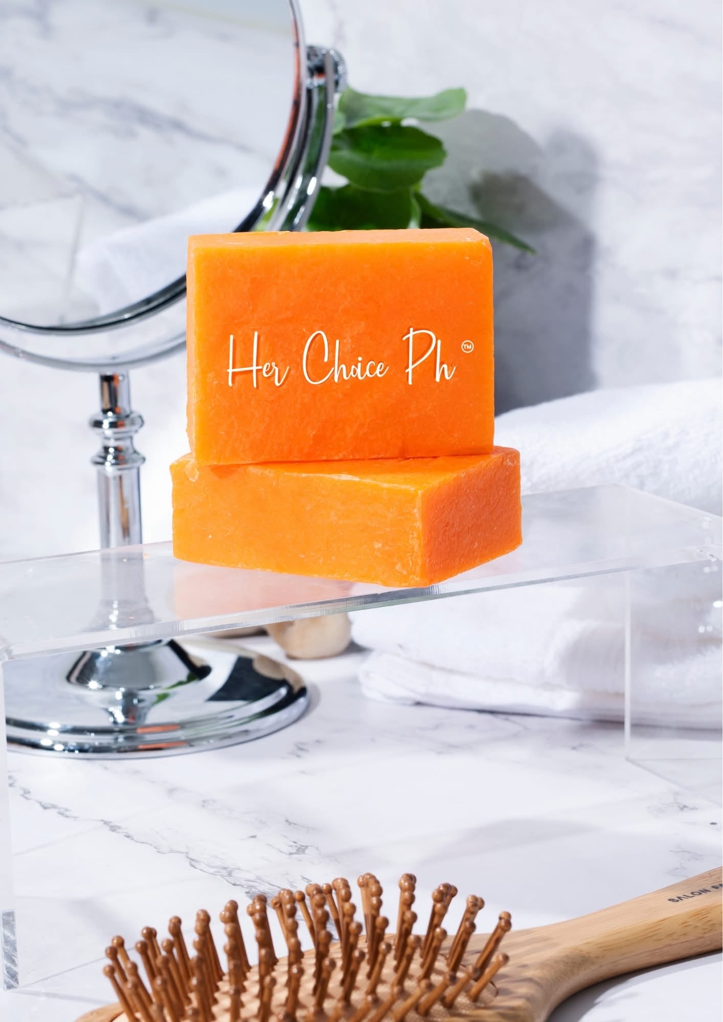 Her Choice Ph Kojic + Papaya Intense Whitening Soap 120g