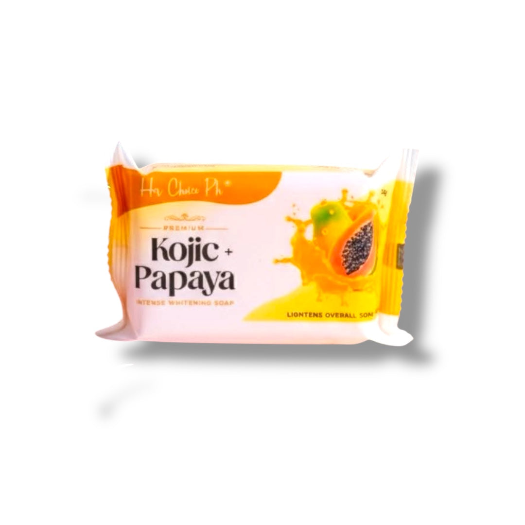 Her Choice Ph Kojic + Papaya Intense Whitening Soap 120g