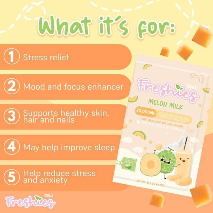 Freshies Melon Milk Collagen Drink