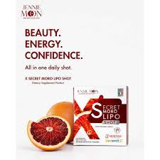 Jennie Moon Secret Moro Lipo Shot – Blood Orange Flavour 14 Sachets