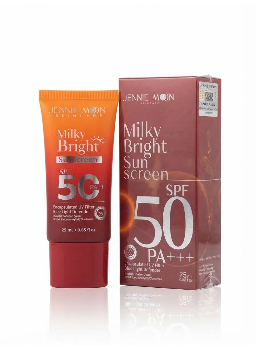 Jennie Moon Milky Bright Sunscreen SPF50 PA+++ 25ml