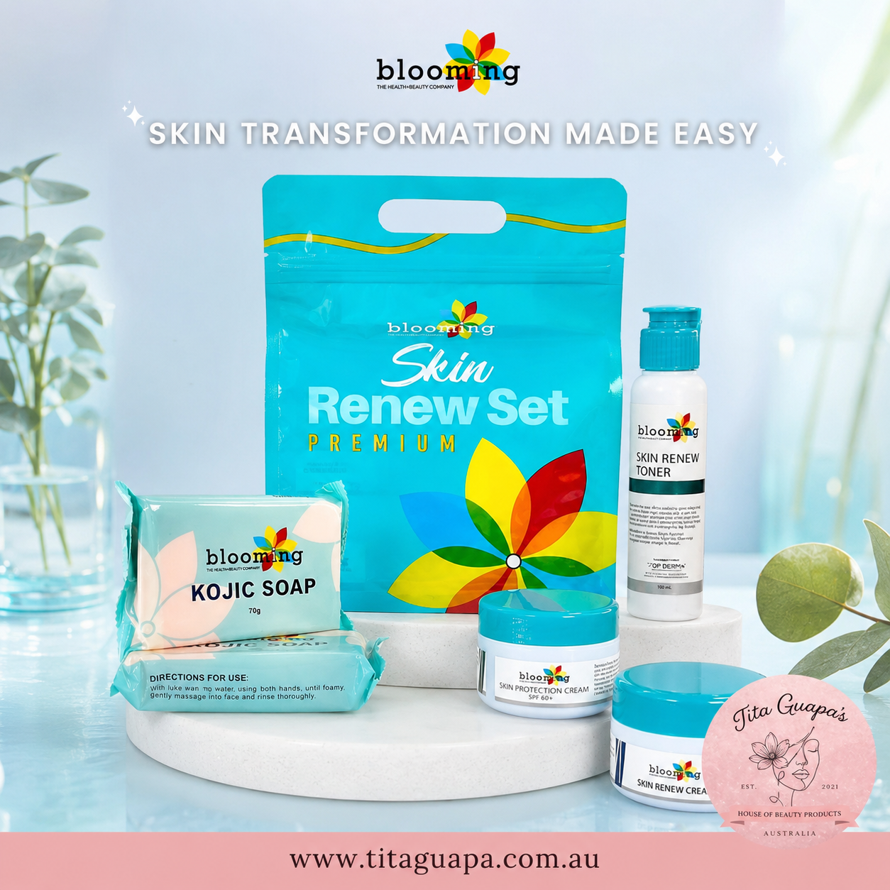 Blooming Skin Renew Set Premium