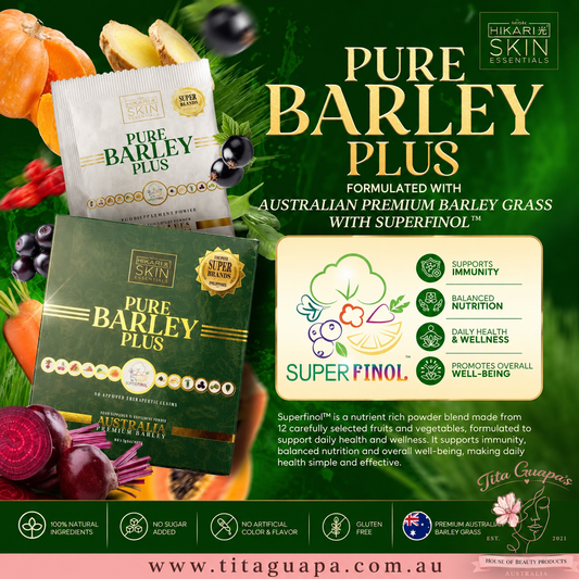 HIKARI Skin Essentials Pure Barley Plus - 10 sachets
