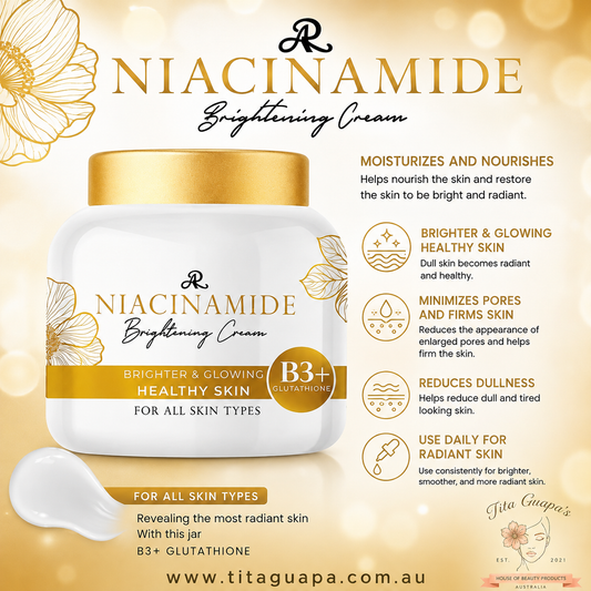AR Niacinamide Brightening Face and Body Cream 200g