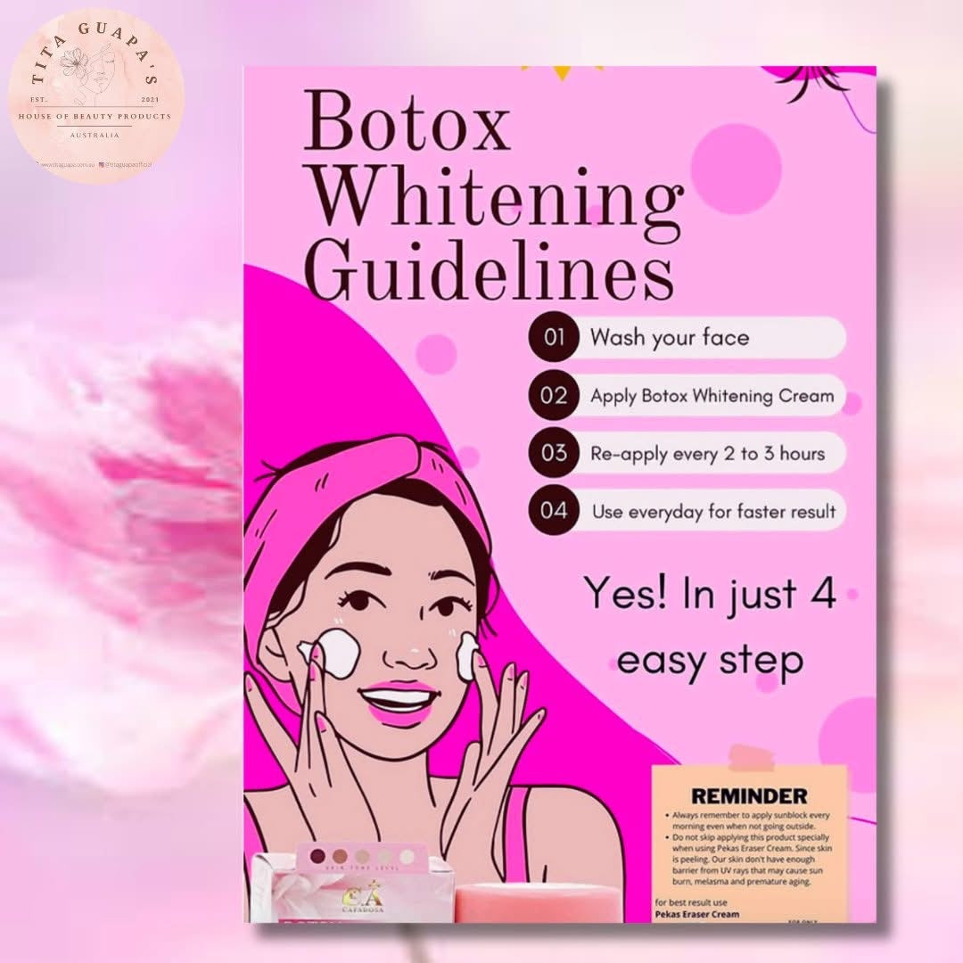 Botox Whitening Day and Night Cream with SPF 70 by Capadosa