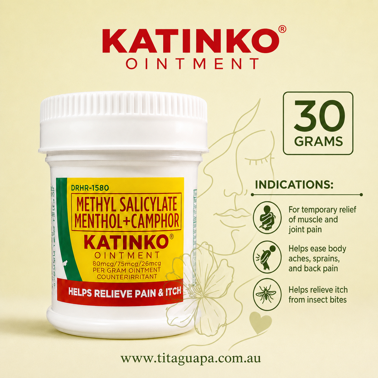 KATINKO Ointment – 30g
