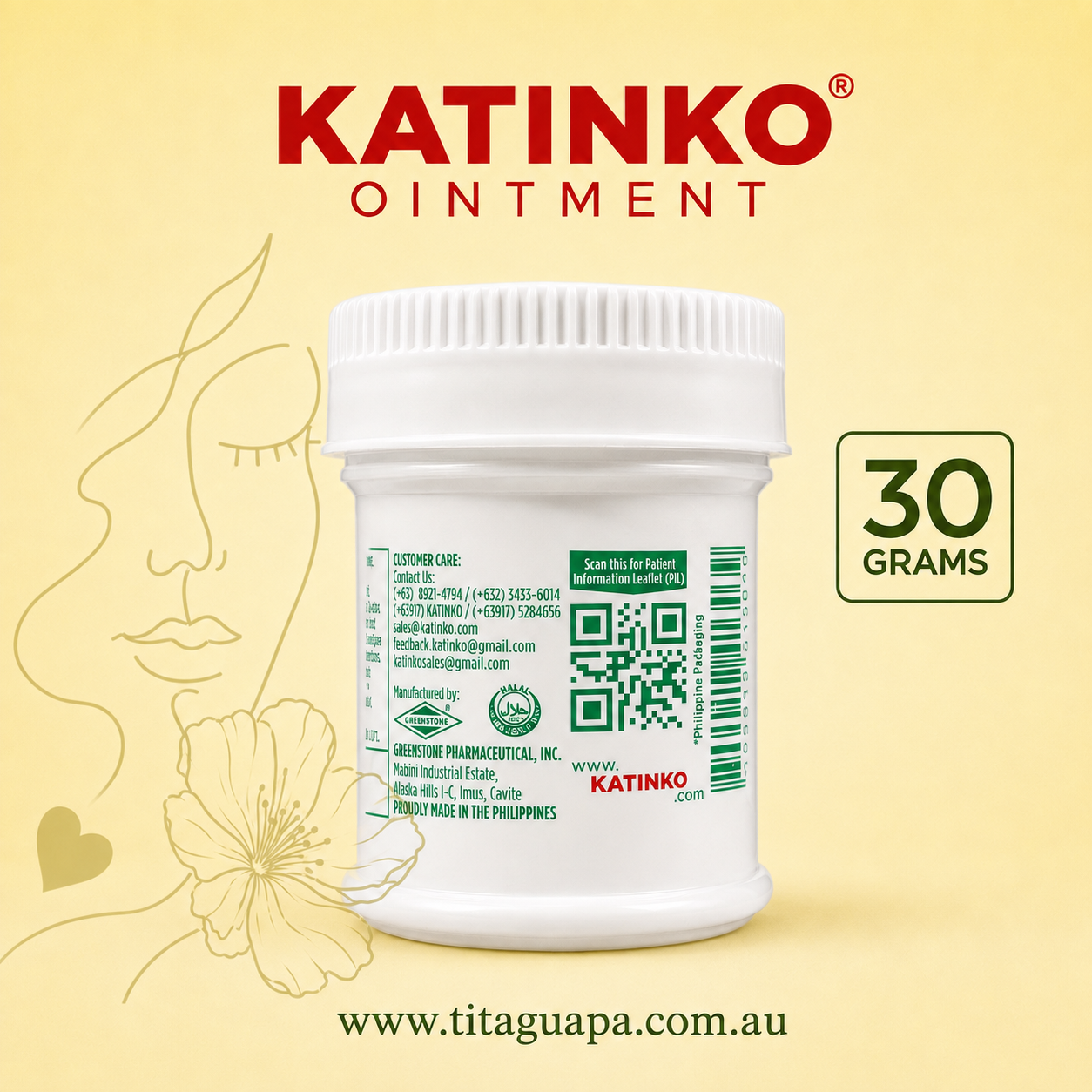 KATINKO Ointment – 30g