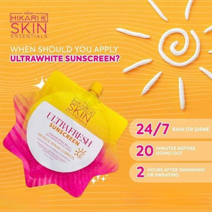 Hikari Ultrafresh Sunscreen UVA/UVB SPF50 PA++++  50ml