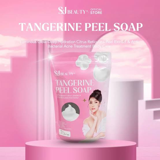 S&J Beauty Tangerine Peel Soap 70g x 5 bars