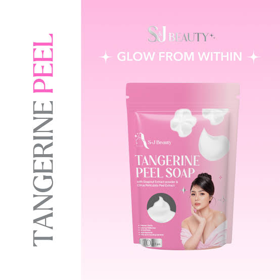 S&J Beauty Tangerine Peel Soap 70g x 5 bars