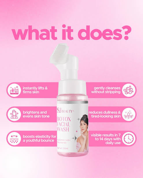 S&J Botox Facial Wash 100ml