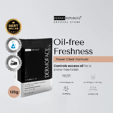 DermoFace Niacinamide Acne & Oil Control Bar Soap – 135g