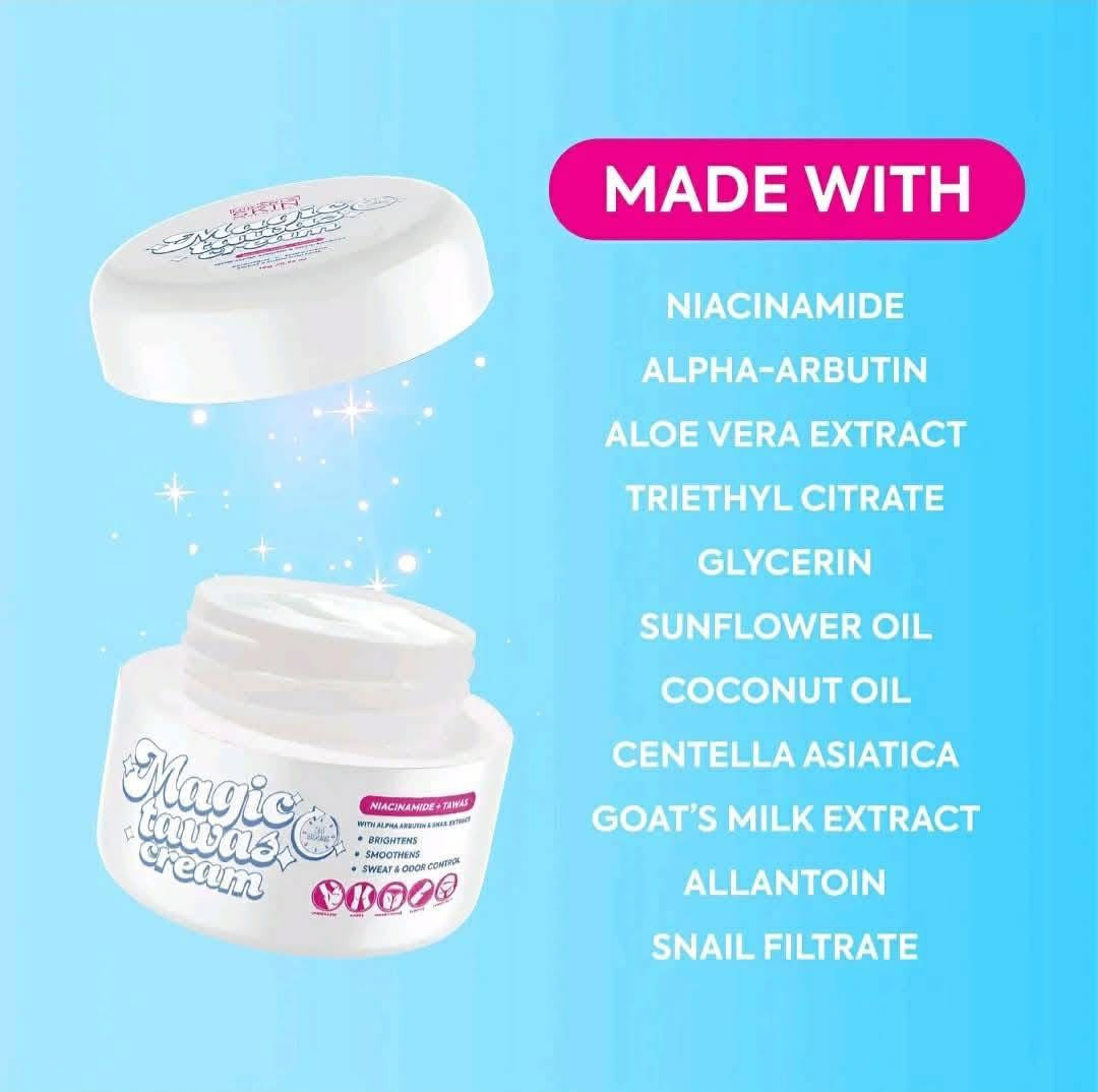 Hikari Magic Tawas Cream with Niacinamide – 10g
