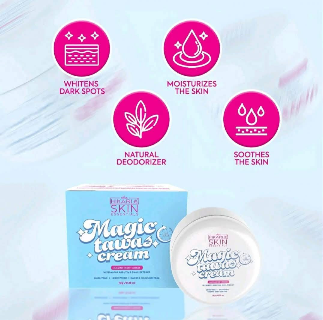 Hikari Magic Tawas Cream with Niacinamide – 10g