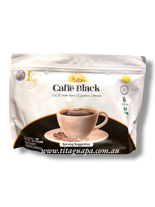 Luxe Slim Caffé Black