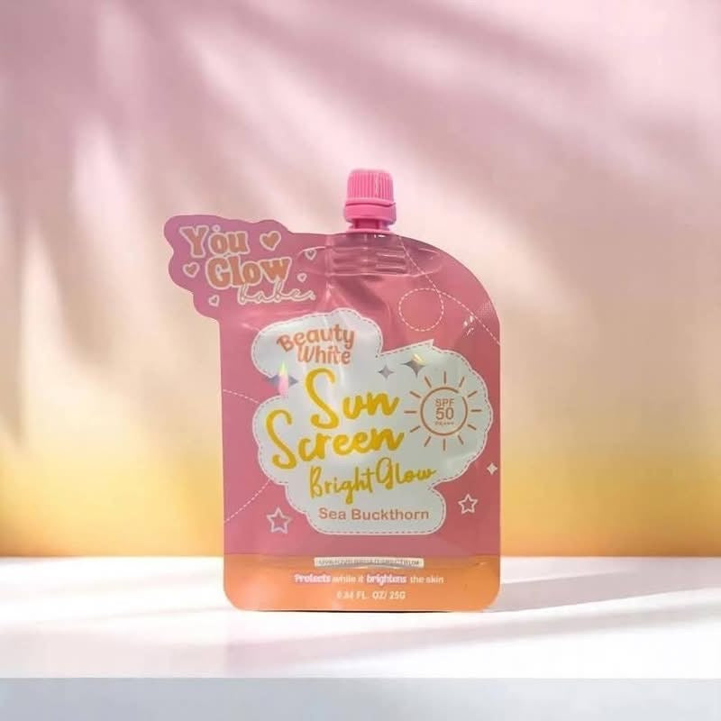 Beauty White Sunscreen 25g SPF50 PA+++ ( SOLO PACK)