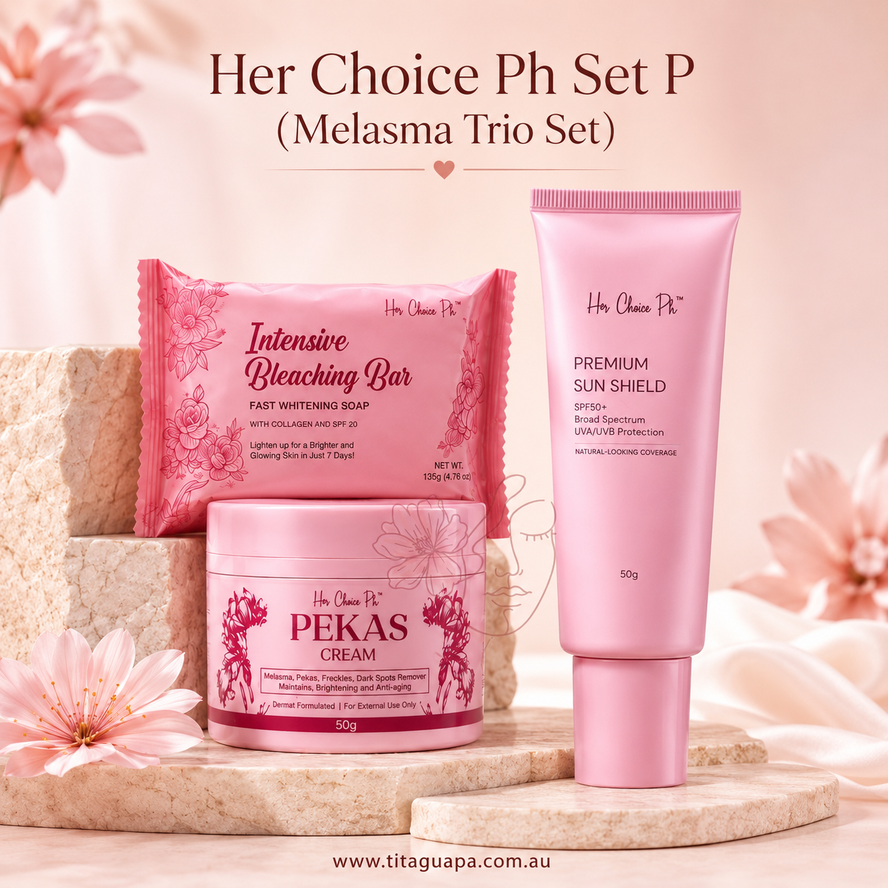Her Choice Ph - Set P (Melasma Trio Set)