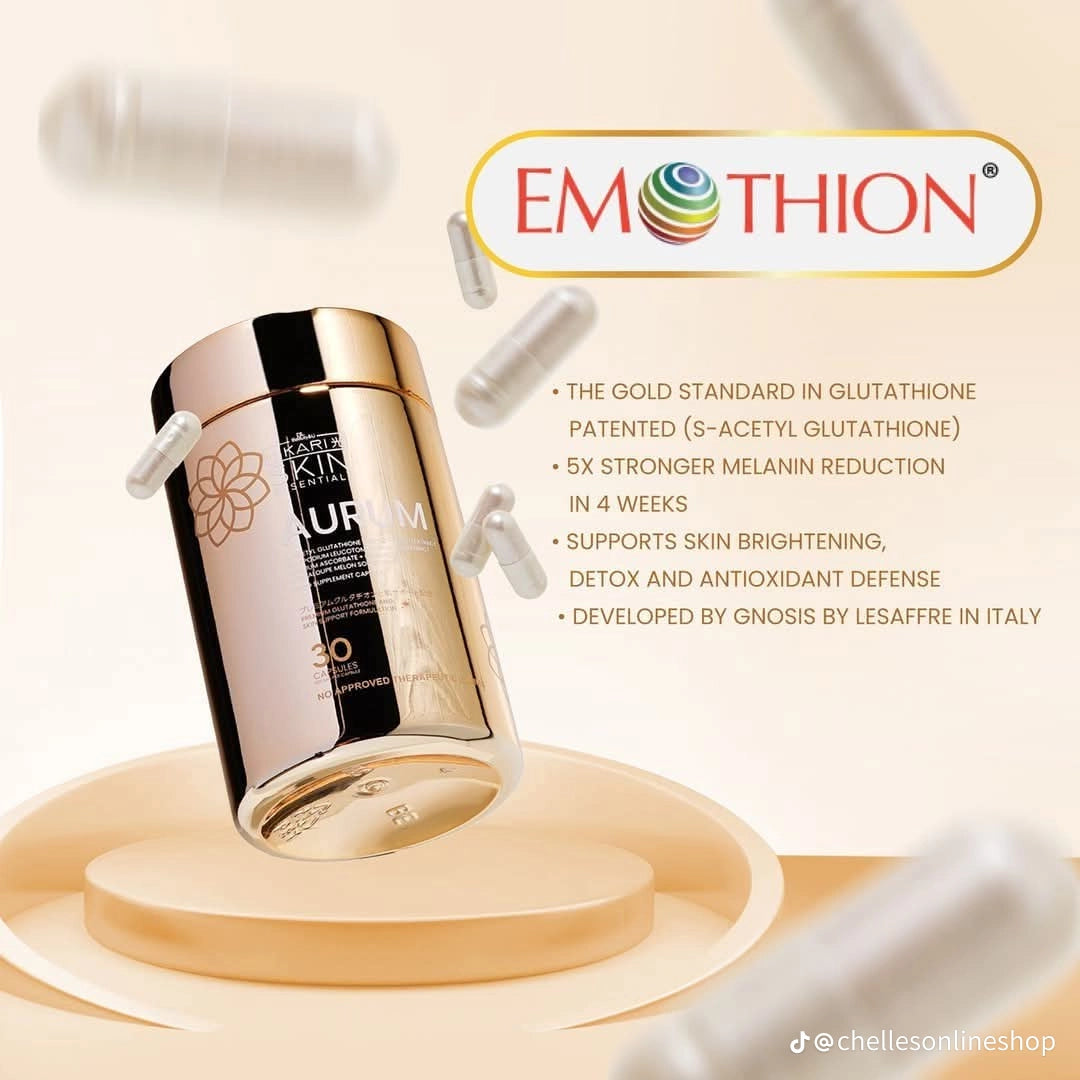 Hikari Skin Essentials AURUM S-Acetyl Glutathione 30 caps