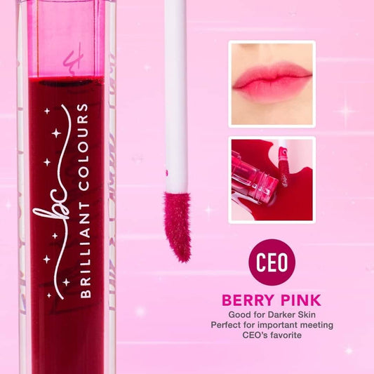 Brilliant Colours Lip and Cheek Tint ( CEO ) Berry Pink