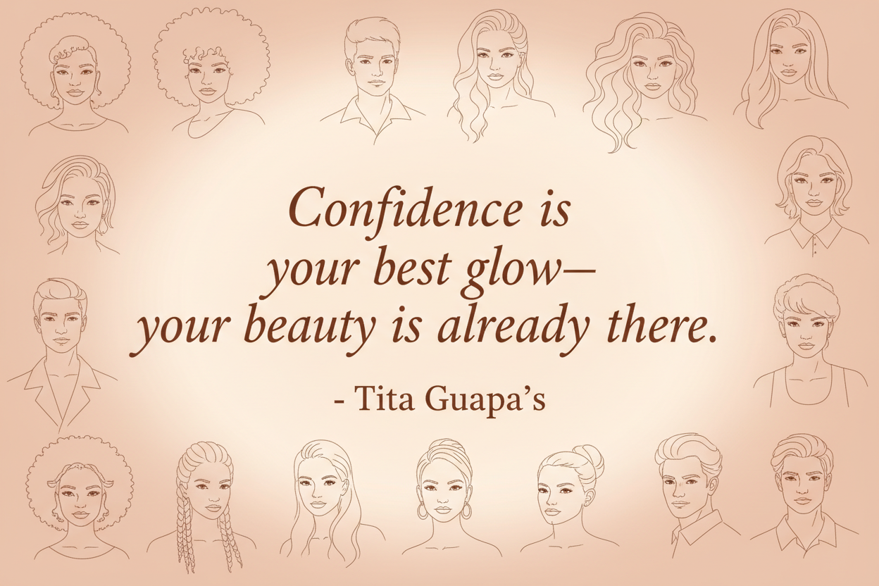 Make font for a qoute. And color it brown