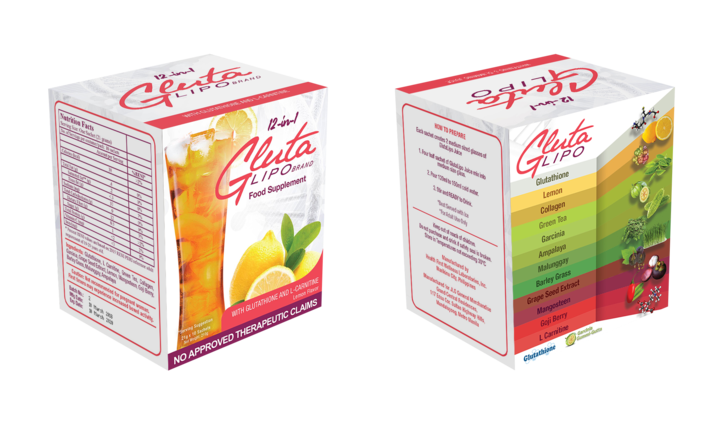 Glutalipo Classic: Lemon Juice 12 in 1