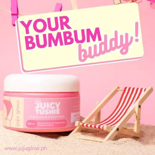Juicy Tushie Butt Scrub and Mask