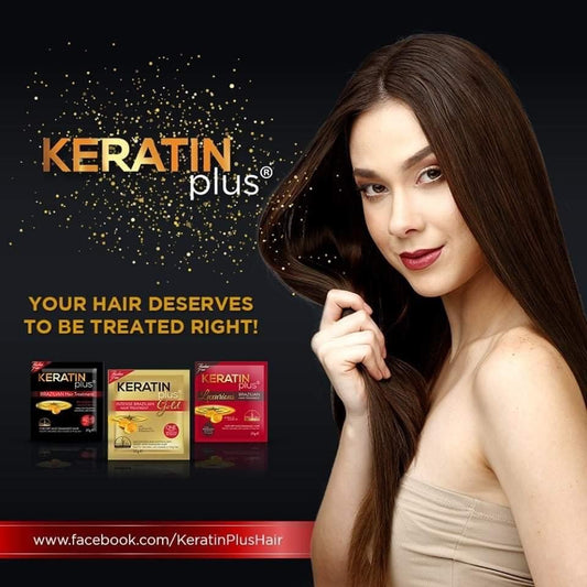 Keratin Plus Instant Brazilian Hair Treatment 20g (3 pcs) - RED