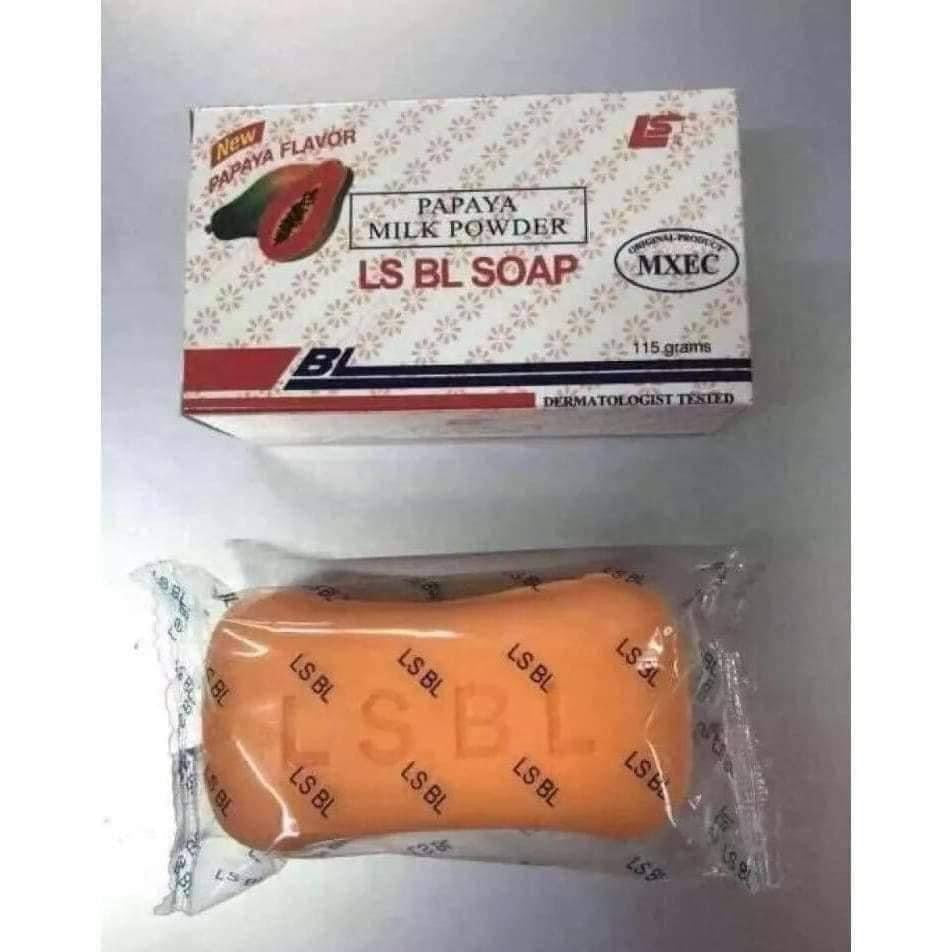 LS BL Soap (Papaya Milk Powder) 115g