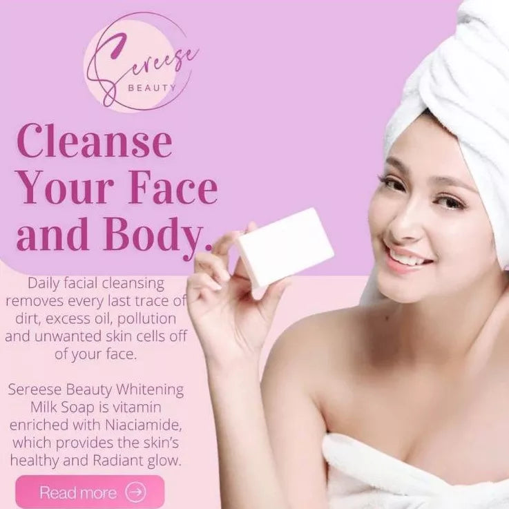 Sereese Whitening Milk Soap 100g
