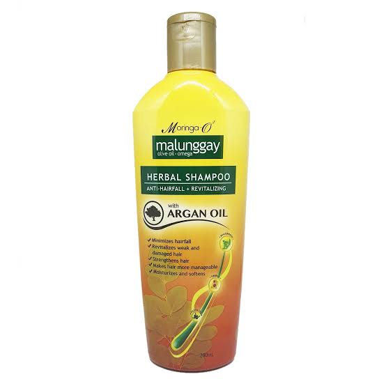 Moringa O2 Malunggay Herbal Shampoo & Conditioner 200ml each (Anti-hair fall)