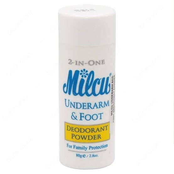 MILCU Underam and Foot Deodorant Powder 80g