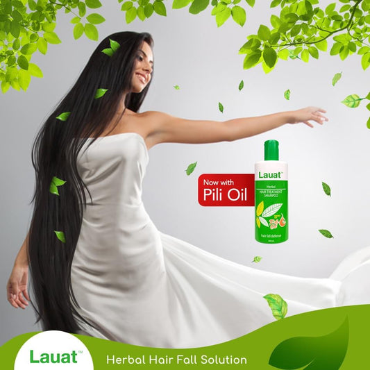 Lauat Shampoo Enriched With Pili Oil 250ml
