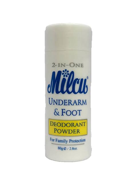 MILCU Underam and Foot Deodorant Powder 80g