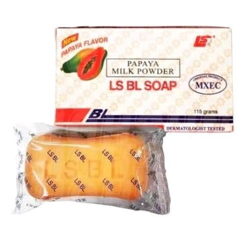 LS BL Soap (Papaya Milk Powder) 115g