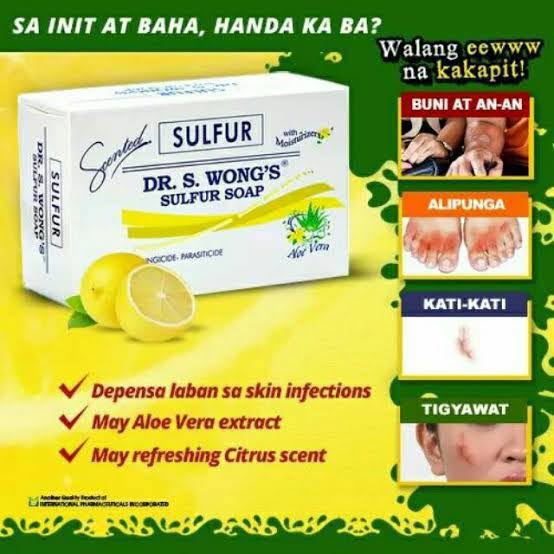 Dr. S. Wong’s Sulfur Soap with Moisturizer 80g