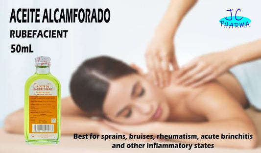 Aceite De Alcamforado 50ml
